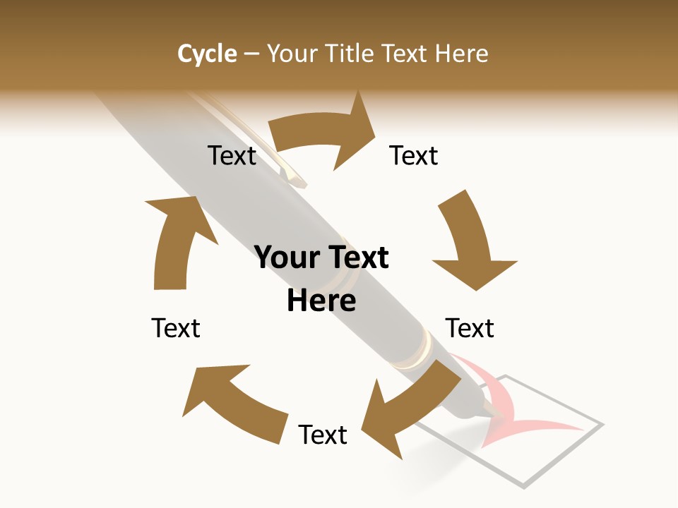 Pin With Check-Box PowerPoint Template