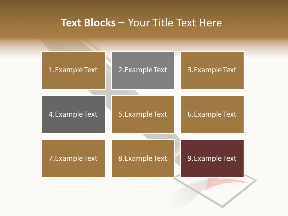 Pin With Check-Box PowerPoint Template