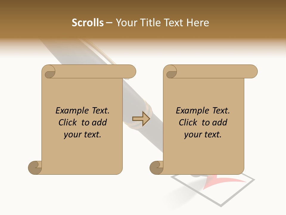 Pin With Check-Box PowerPoint Template
