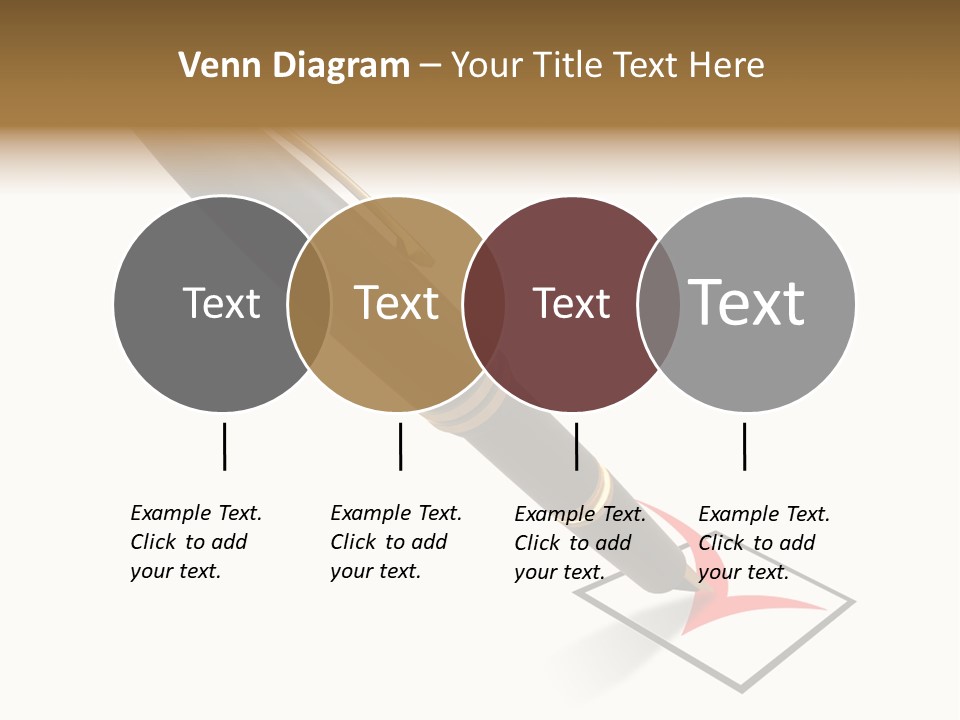 Pin With Check-Box PowerPoint Template