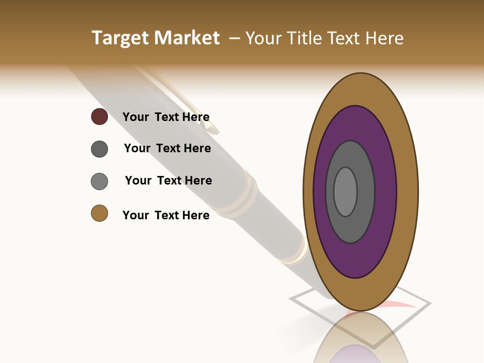 Pin With Check-Box PowerPoint Template