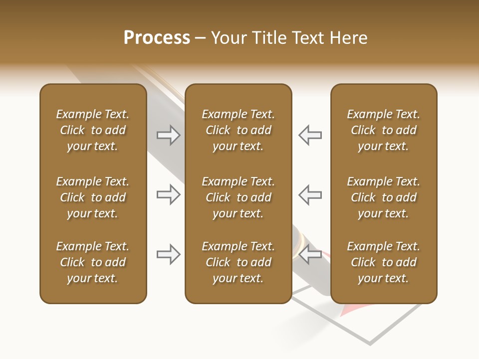 Pin With Check-Box PowerPoint Template
