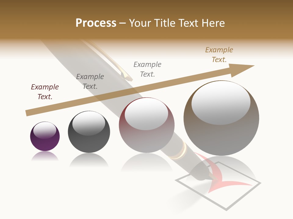 Pin With Check-Box PowerPoint Template