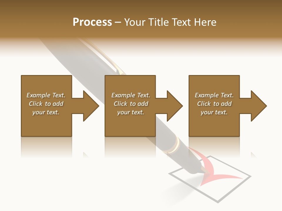 Pin With Check-Box PowerPoint Template