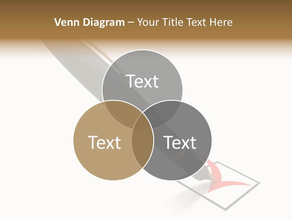 Pin With Check-Box PowerPoint Template