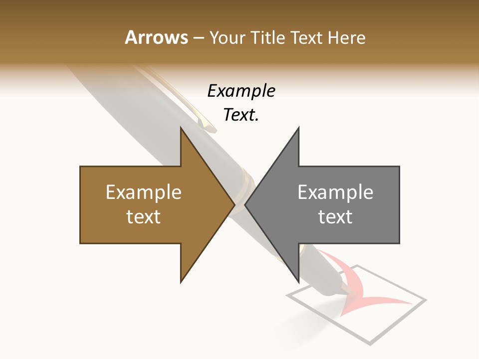 Pin With Check-Box PowerPoint Template