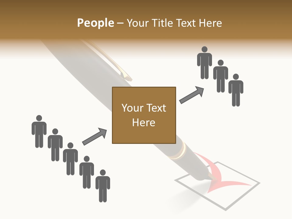 Pin With Check-Box PowerPoint Template