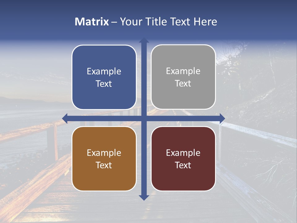 Tropical Island On The Great Barrier Reef PowerPoint Template