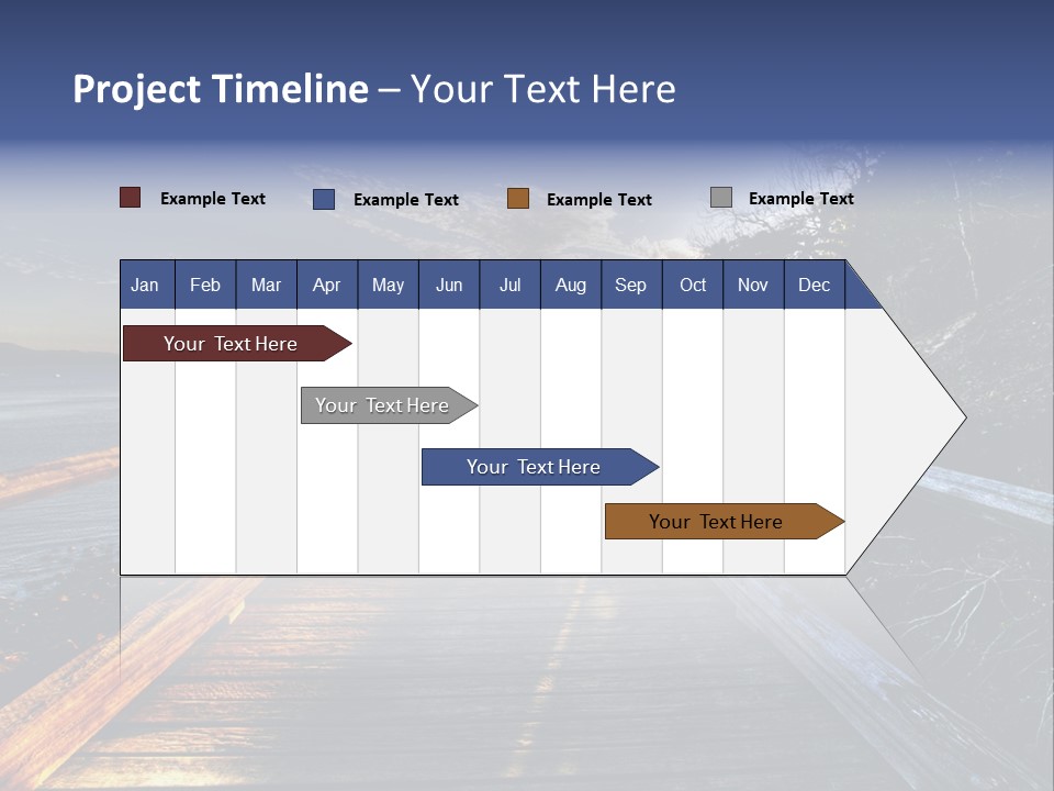 Tropical Island On The Great Barrier Reef PowerPoint Template