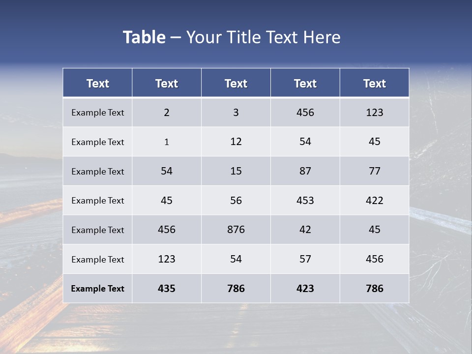 Tropical Island On The Great Barrier Reef PowerPoint Template