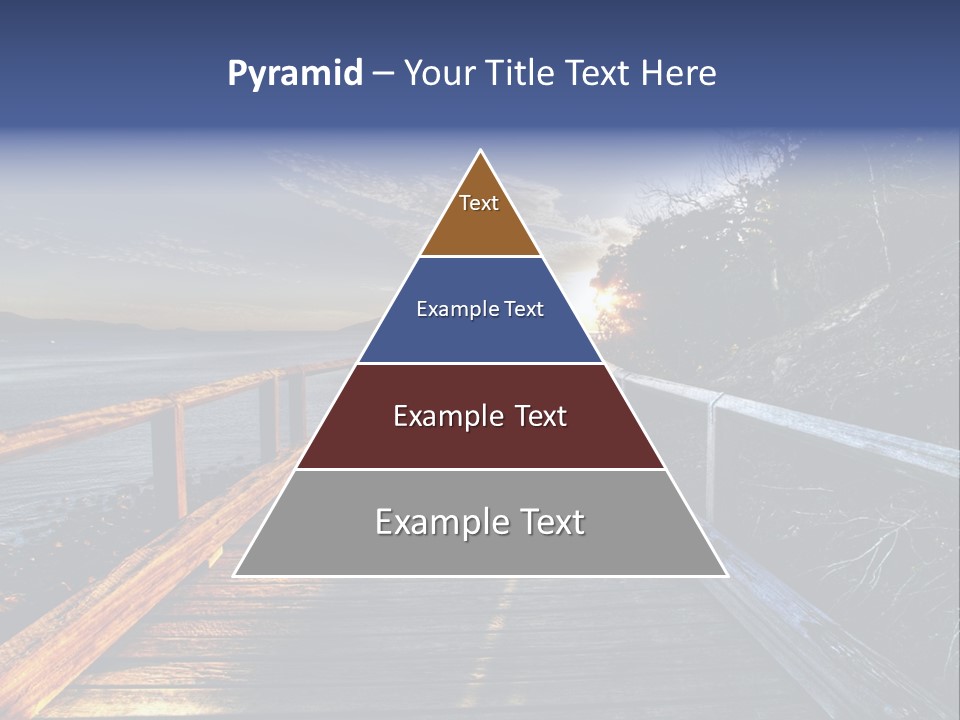 Tropical Island On The Great Barrier Reef PowerPoint Template