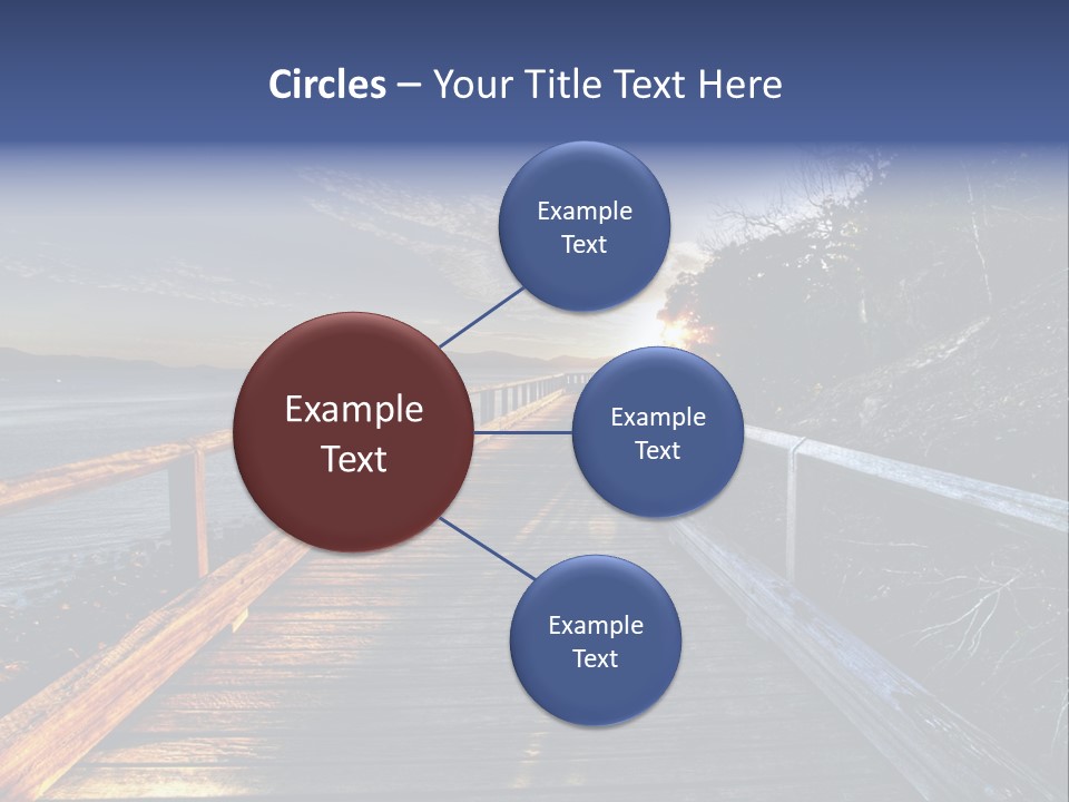 Tropical Island On The Great Barrier Reef PowerPoint Template