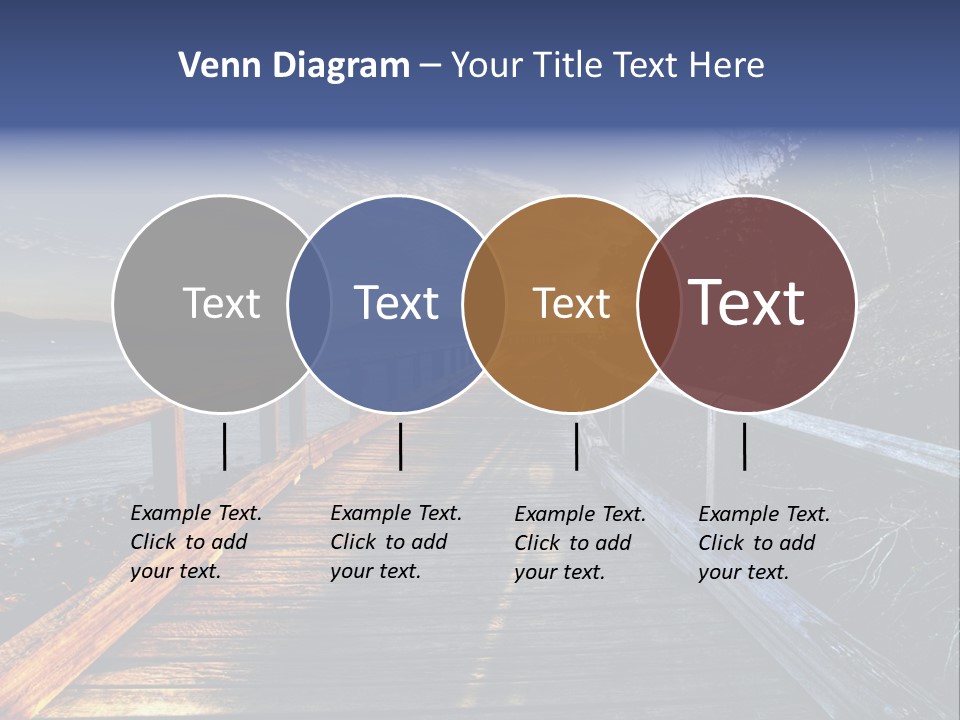 Tropical Island On The Great Barrier Reef PowerPoint Template