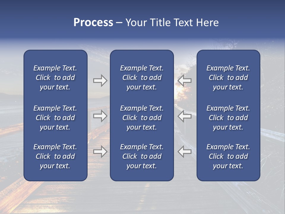 Tropical Island On The Great Barrier Reef PowerPoint Template