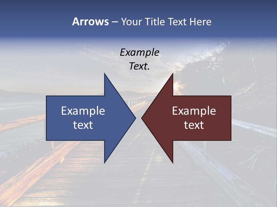 Tropical Island On The Great Barrier Reef PowerPoint Template