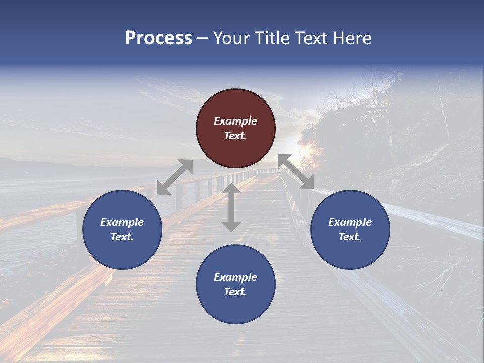 Tropical Island On The Great Barrier Reef PowerPoint Template