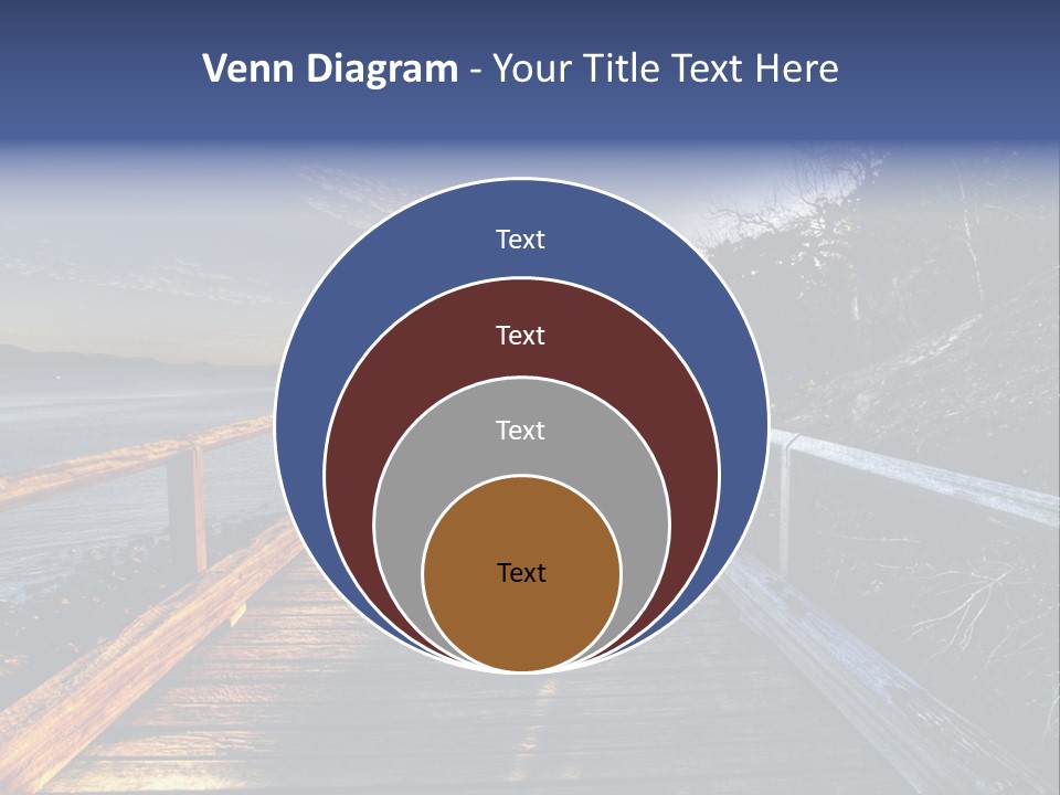 Tropical Island On The Great Barrier Reef PowerPoint Template