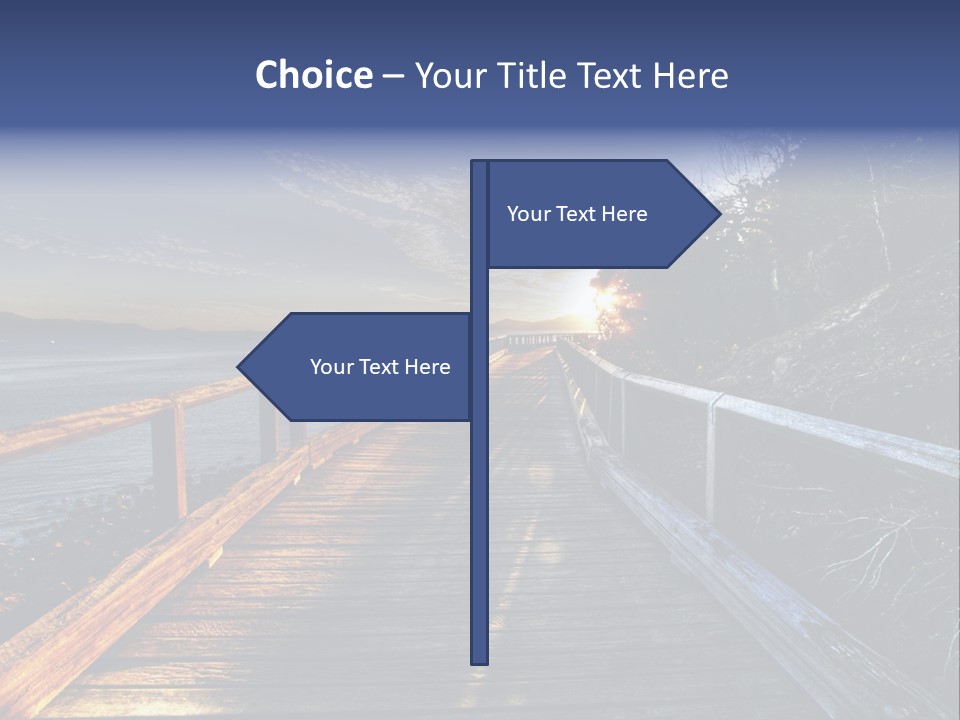 Tropical Island On The Great Barrier Reef PowerPoint Template