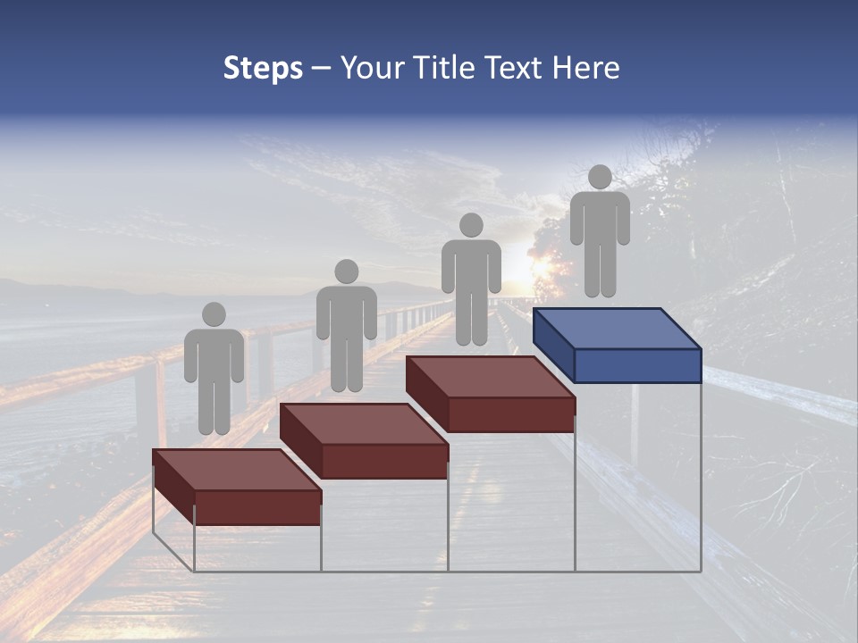 Tropical Island On The Great Barrier Reef PowerPoint Template