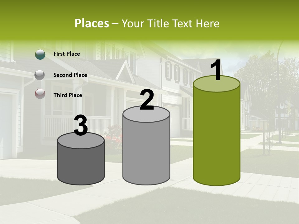 Pointing Hand On White Background PowerPoint Template