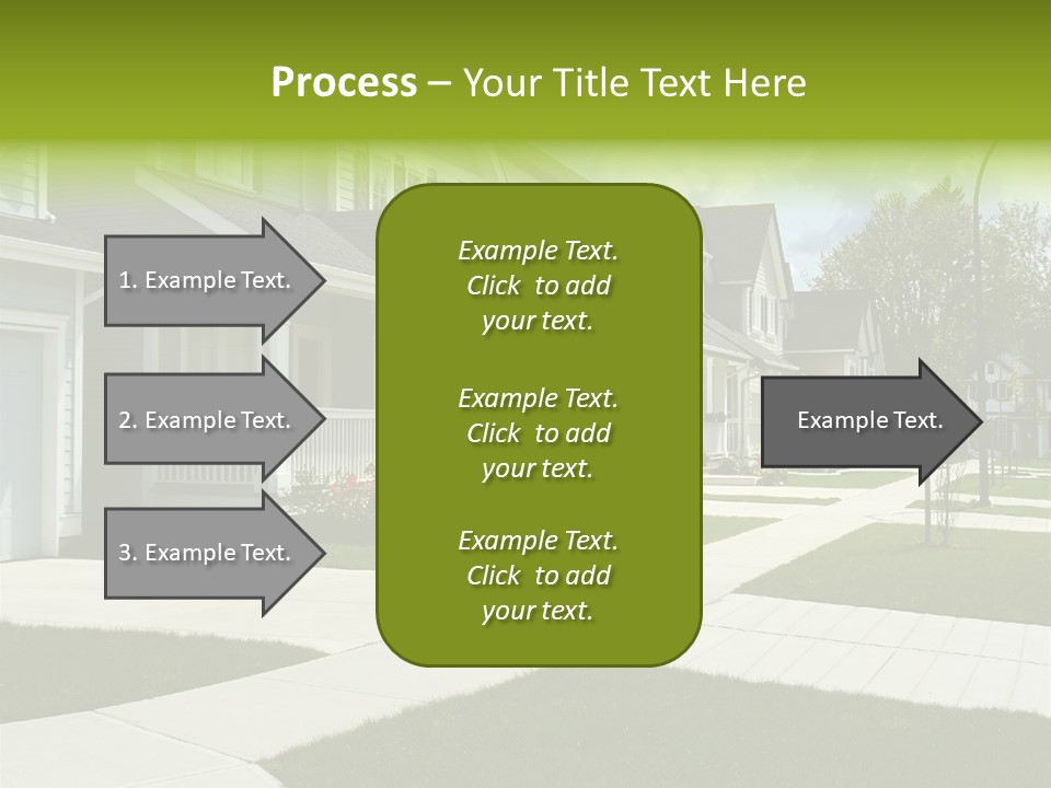 Pointing Hand On White Background PowerPoint Template