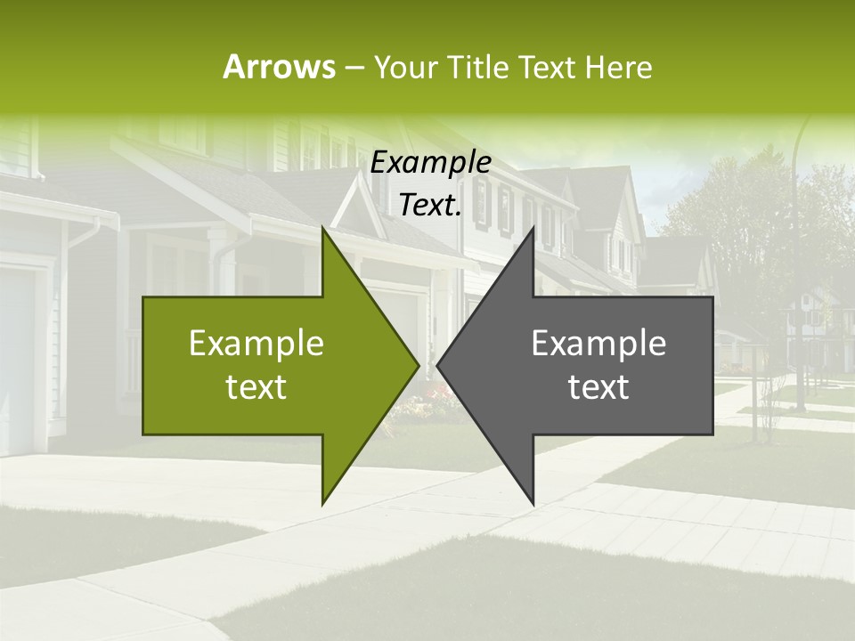 Pointing Hand On White Background PowerPoint Template