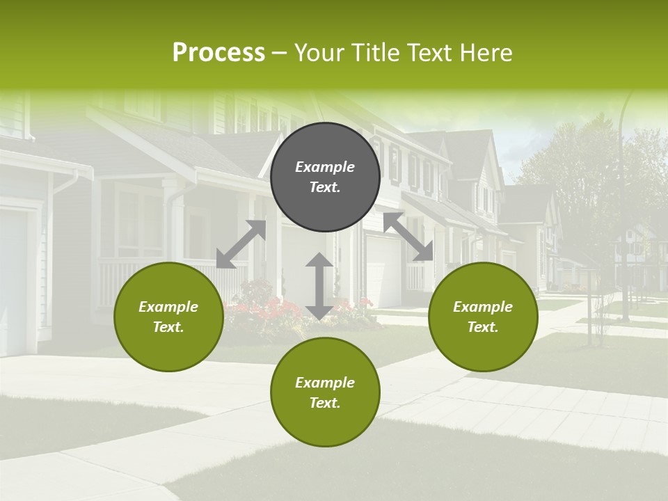 Pointing Hand On White Background PowerPoint Template