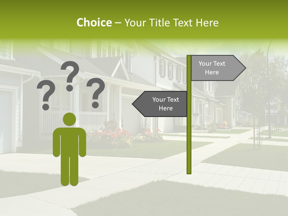 Pointing Hand On White Background PowerPoint Template