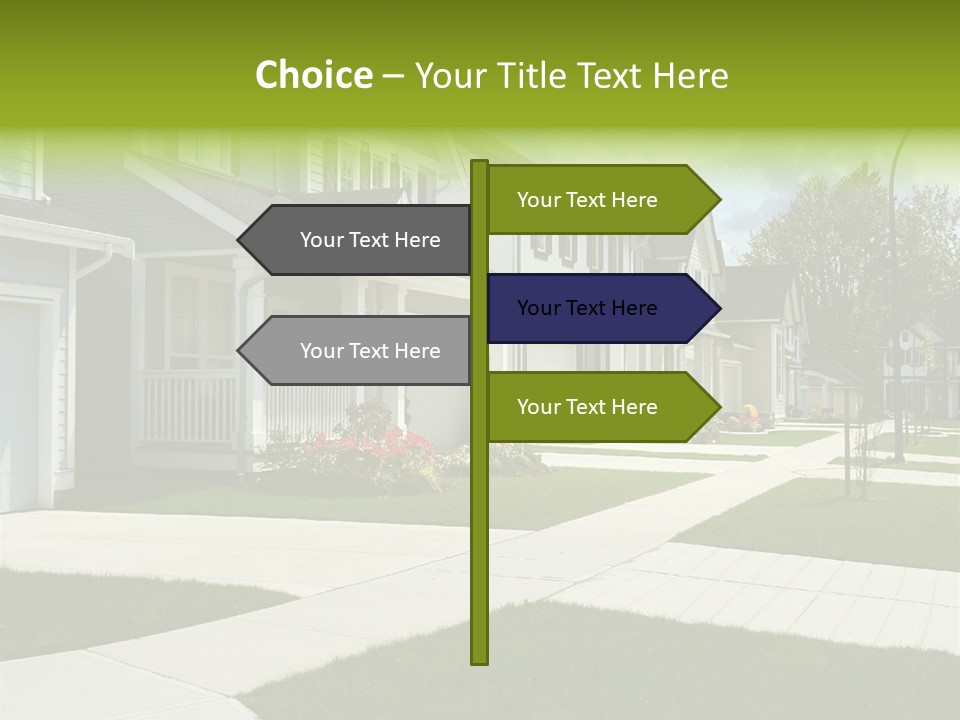 Pointing Hand On White Background PowerPoint Template