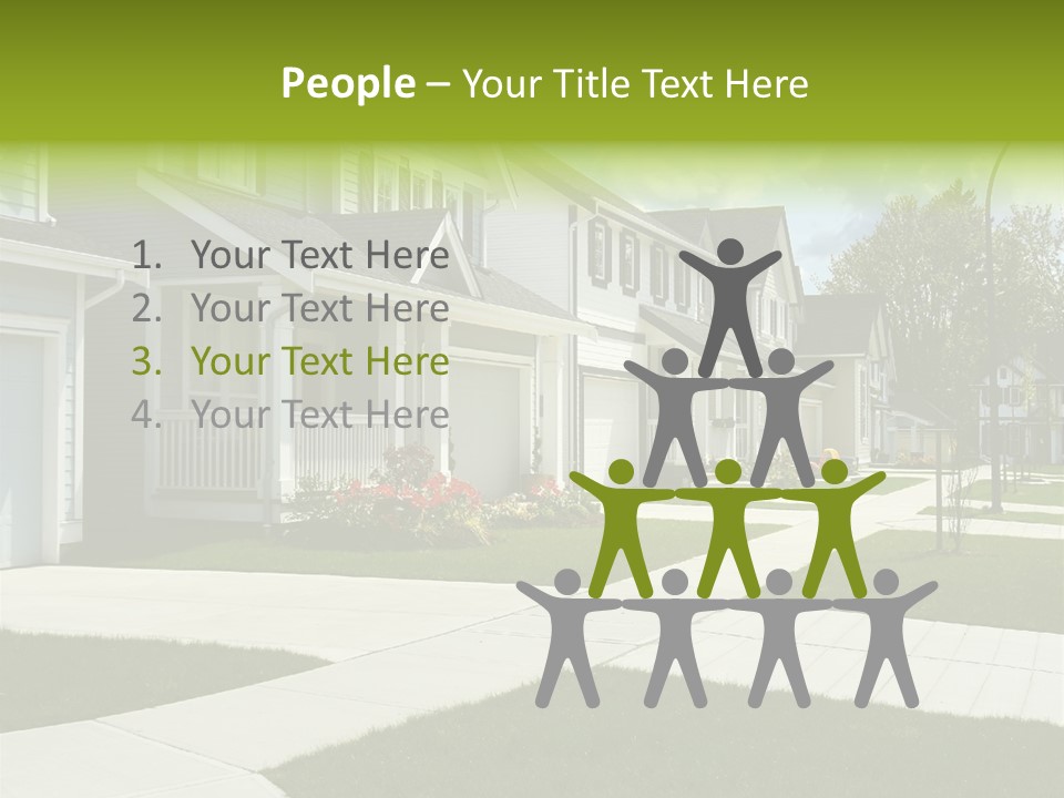 Pointing Hand On White Background PowerPoint Template