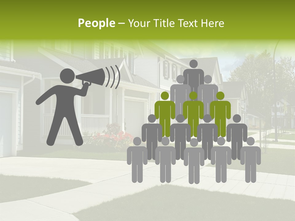 Pointing Hand On White Background PowerPoint Template