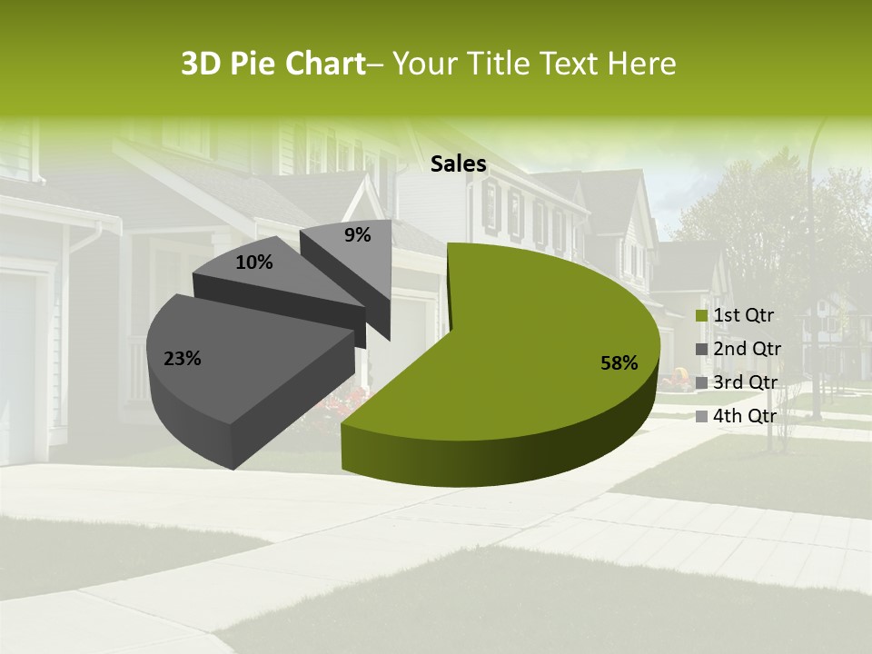 Pointing Hand On White Background PowerPoint Template