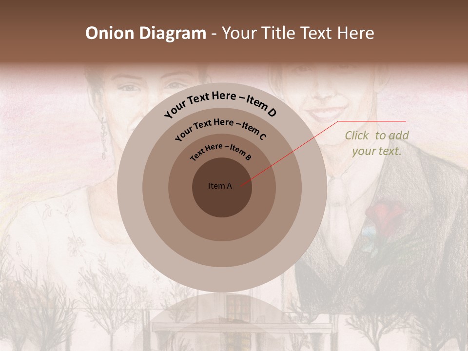 Bride And Groom With Denver Lds Temple PowerPoint Template