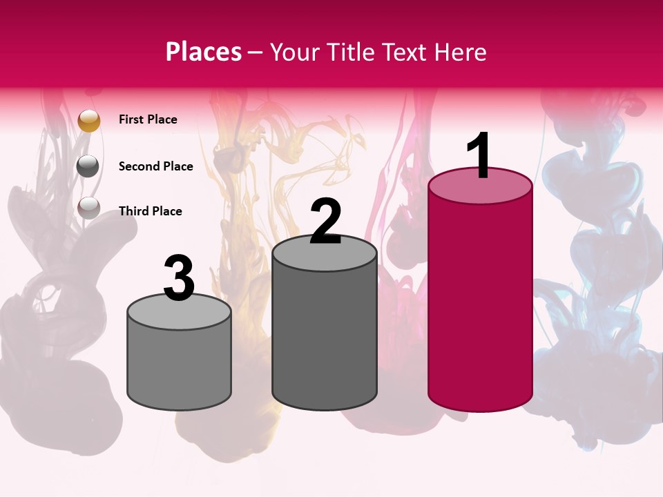 Cmyk Ink PowerPoint Template