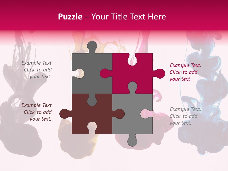 Cmyk Ink PowerPoint Template