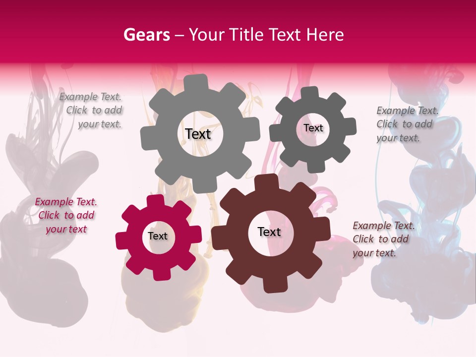 Cmyk Ink PowerPoint Template