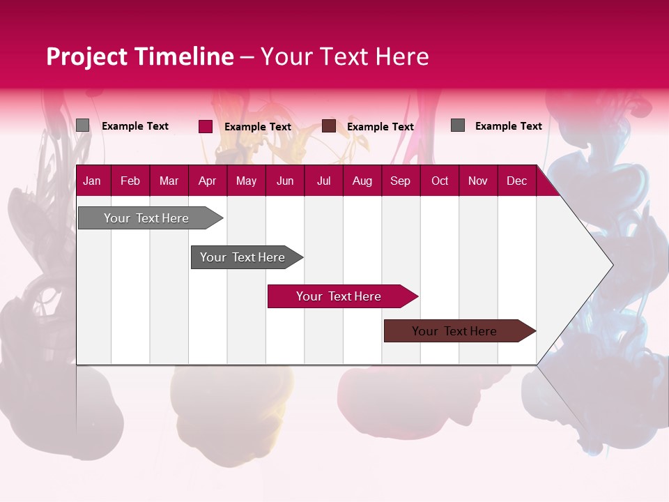 Cmyk Ink PowerPoint Template