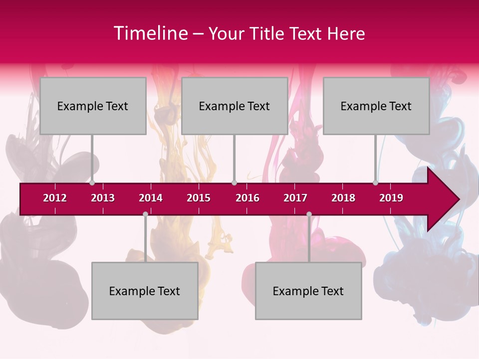 Cmyk Ink PowerPoint Template
