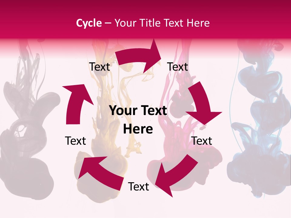 Cmyk Ink PowerPoint Template