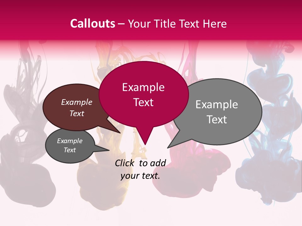 Cmyk Ink PowerPoint Template