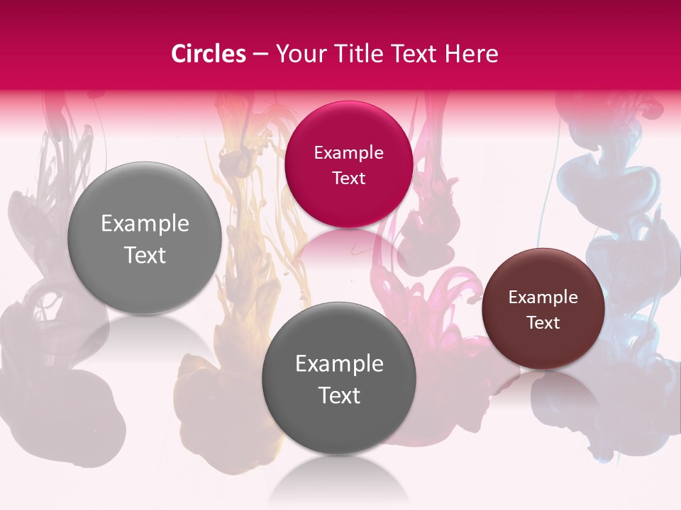 Cmyk Ink PowerPoint Template