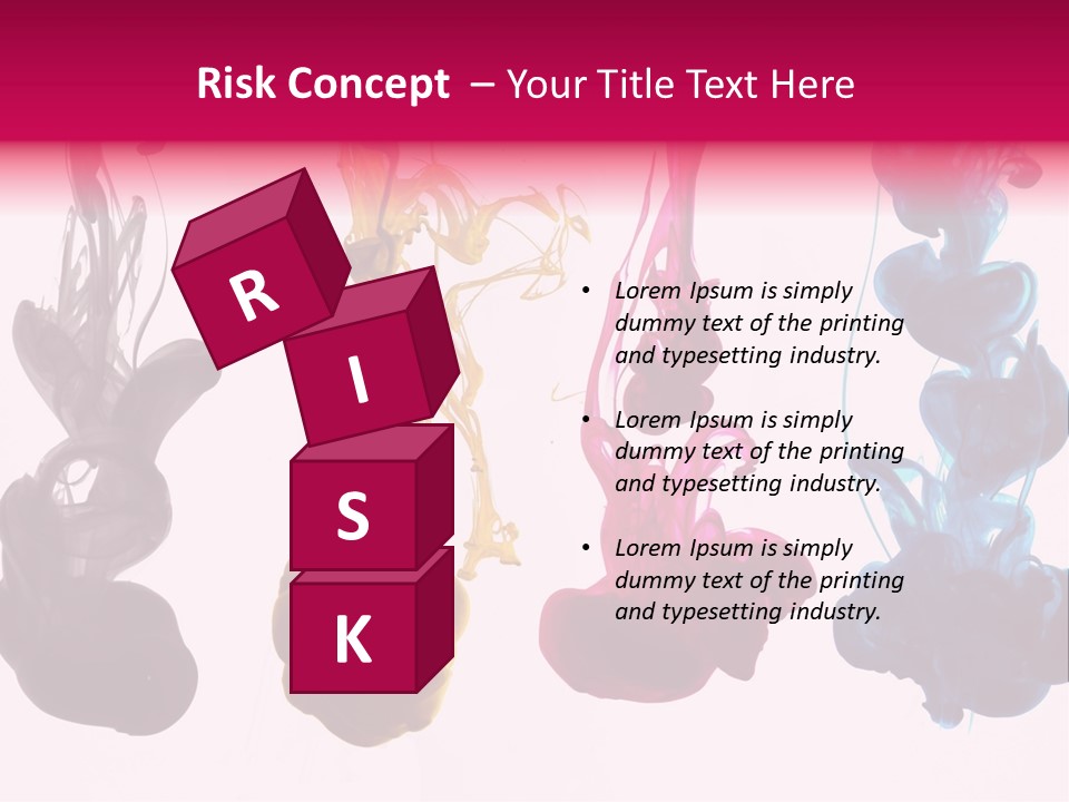 Cmyk Ink PowerPoint Template