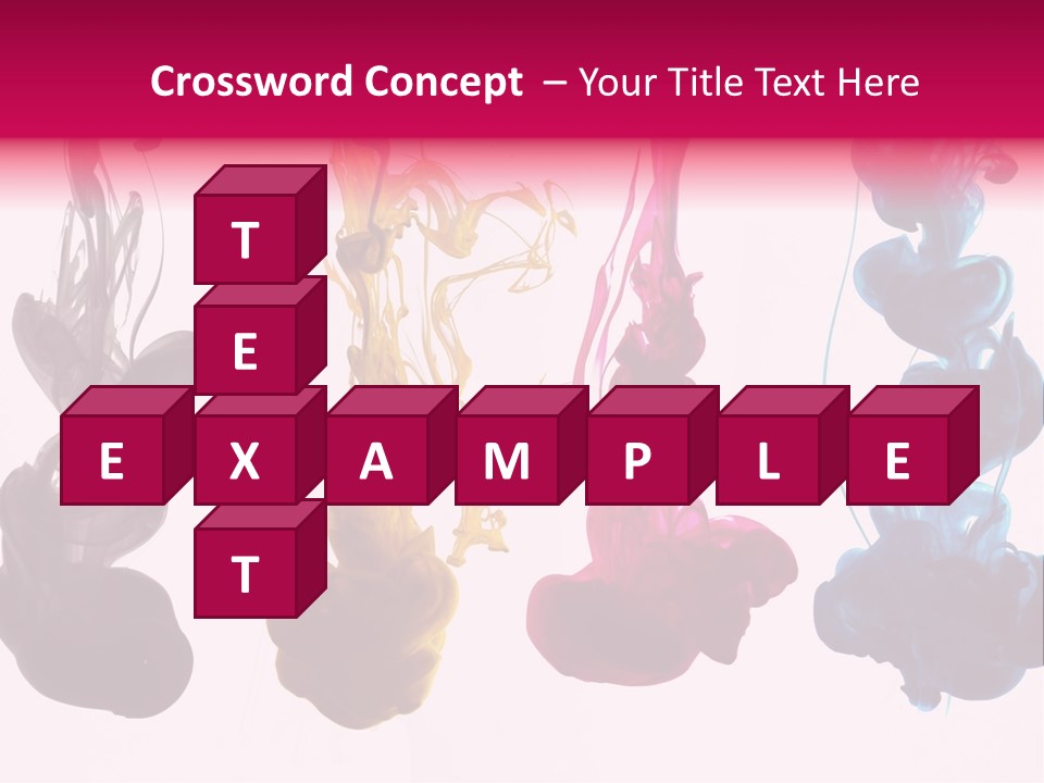 Cmyk Ink PowerPoint Template