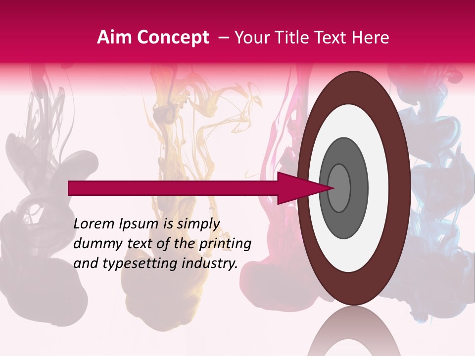 Cmyk Ink PowerPoint Template