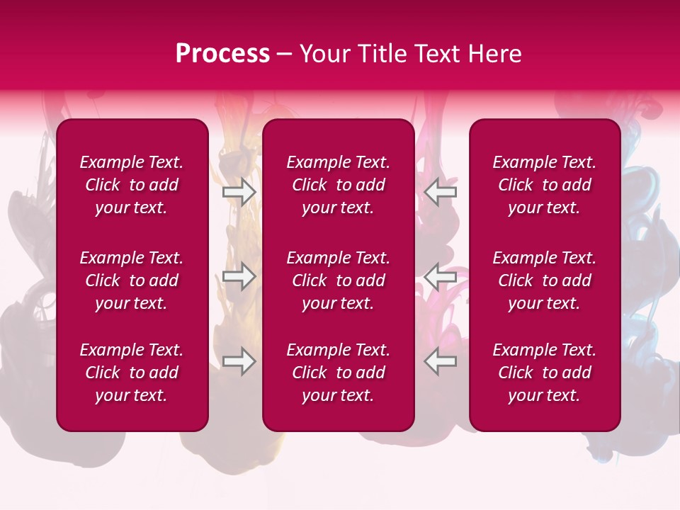 Cmyk Ink PowerPoint Template