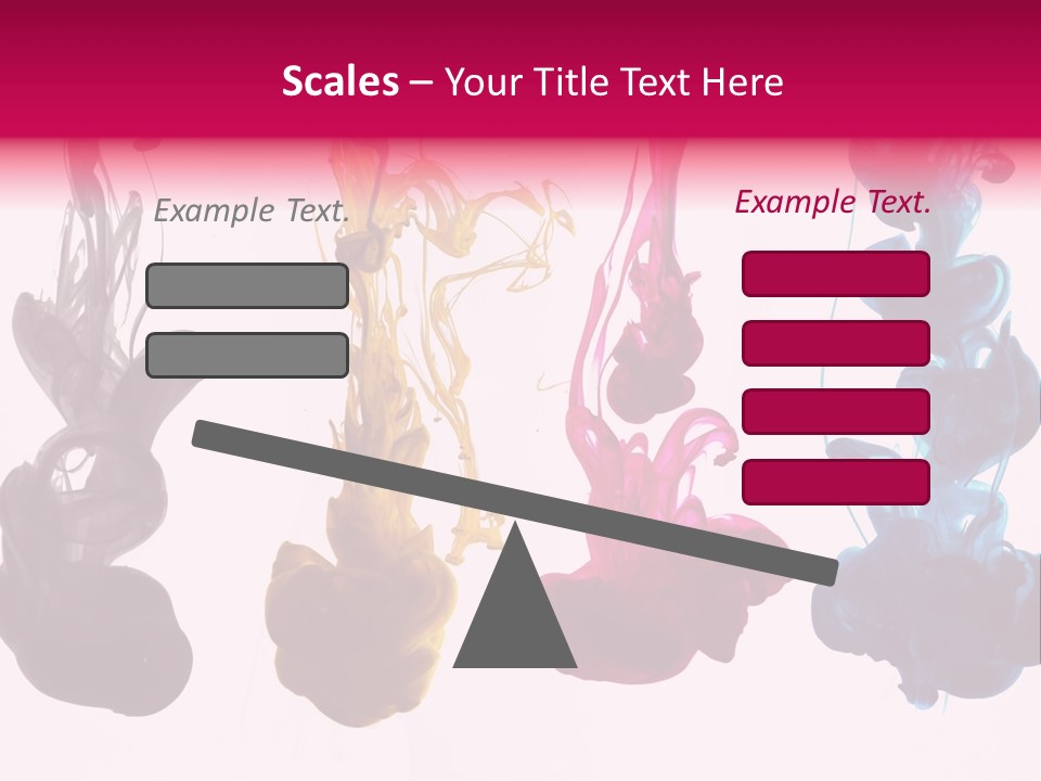 Cmyk Ink PowerPoint Template