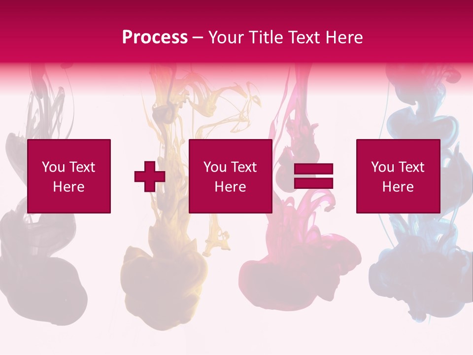 Cmyk Ink PowerPoint Template