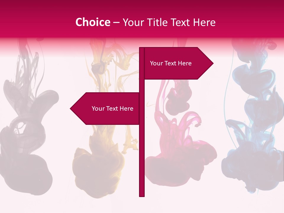 Cmyk Ink PowerPoint Template