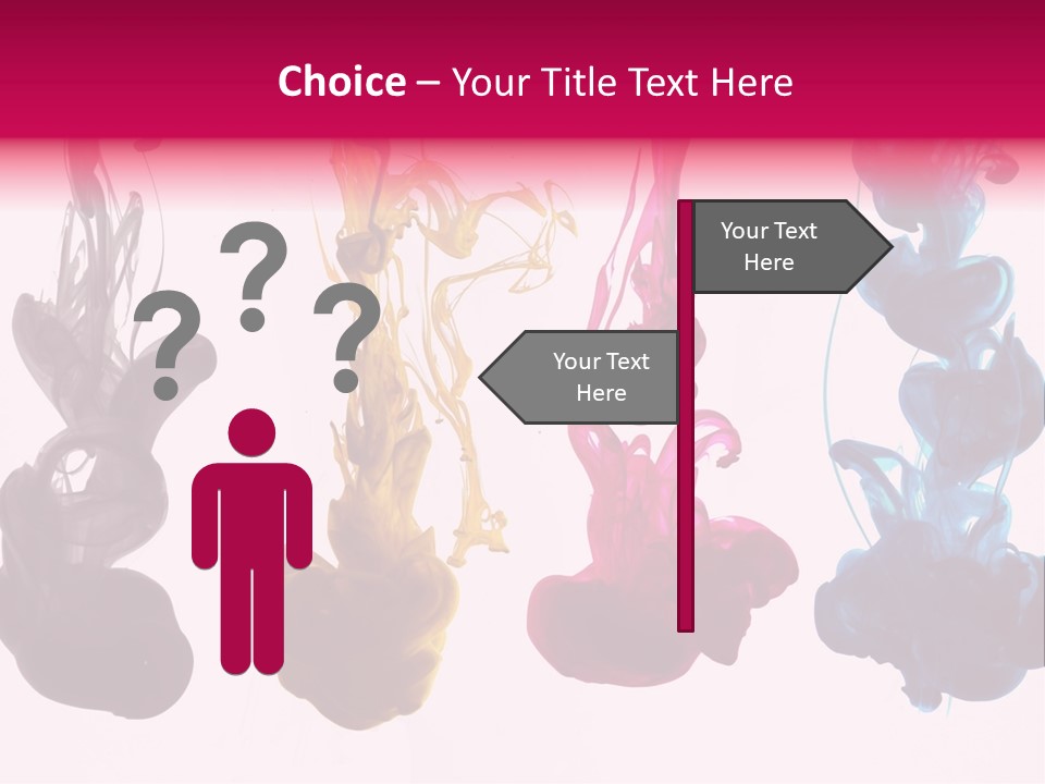 Cmyk Ink PowerPoint Template