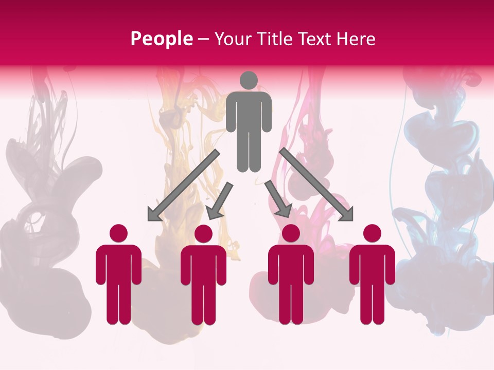 Cmyk Ink PowerPoint Template